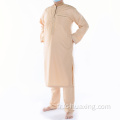 Vêtements islamiques en gros de l'homme musulman Thobe Abaya